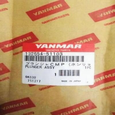 YANMAR 6N330 Suku Cadang Laut Plunger Assy Kinerja Tinggi 132654-51103